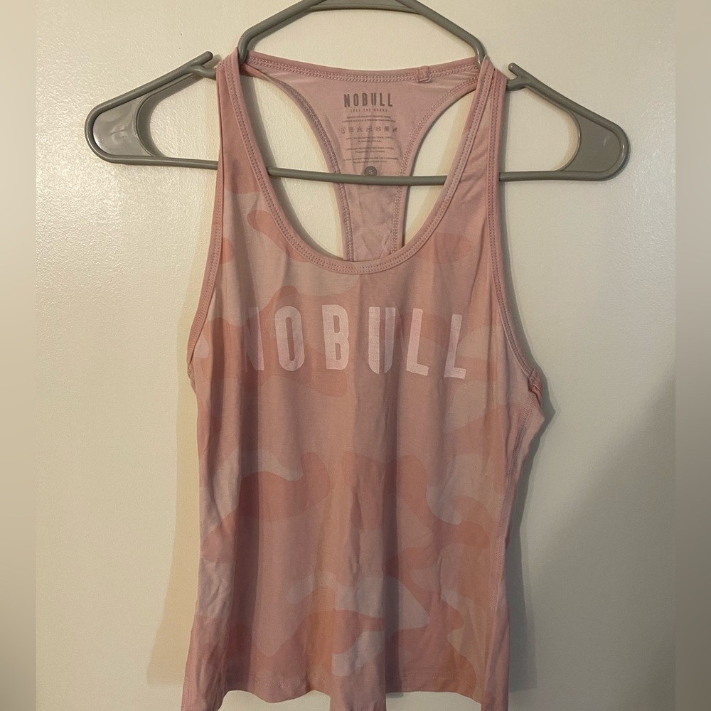 Nobull pink camo tank